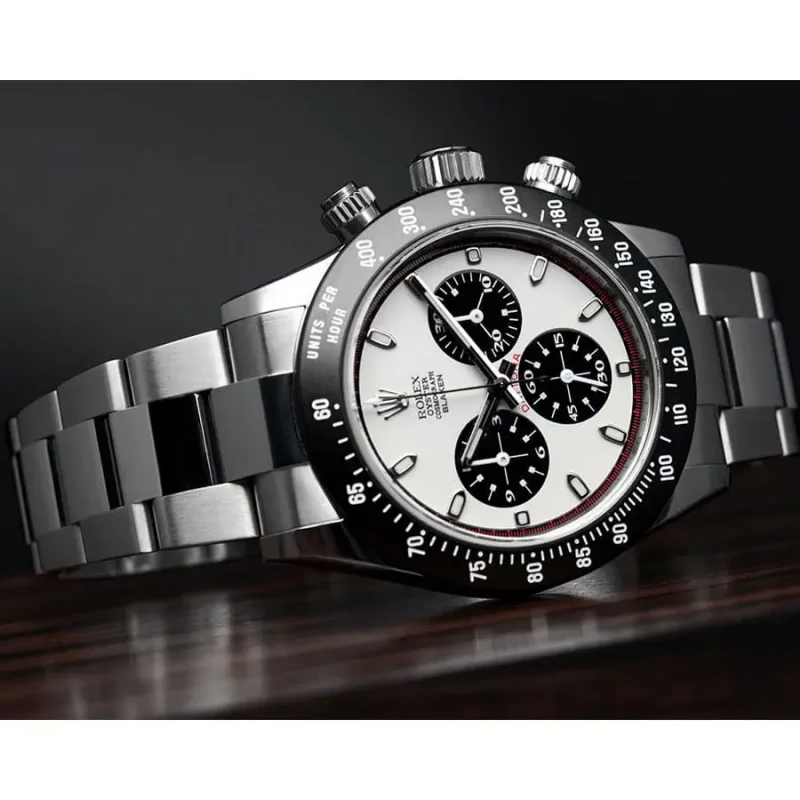 Rolex Blaken Daytona Cosmograph White Dial Replica