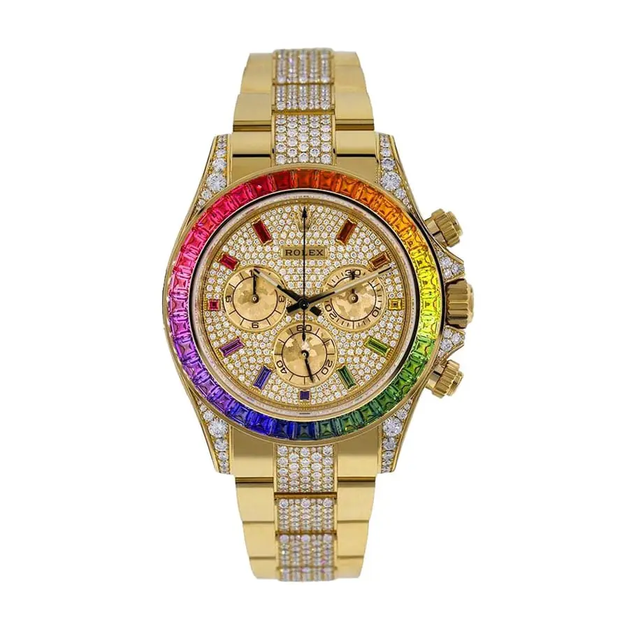 Rolex Daytona Diamond Rainbow Replica