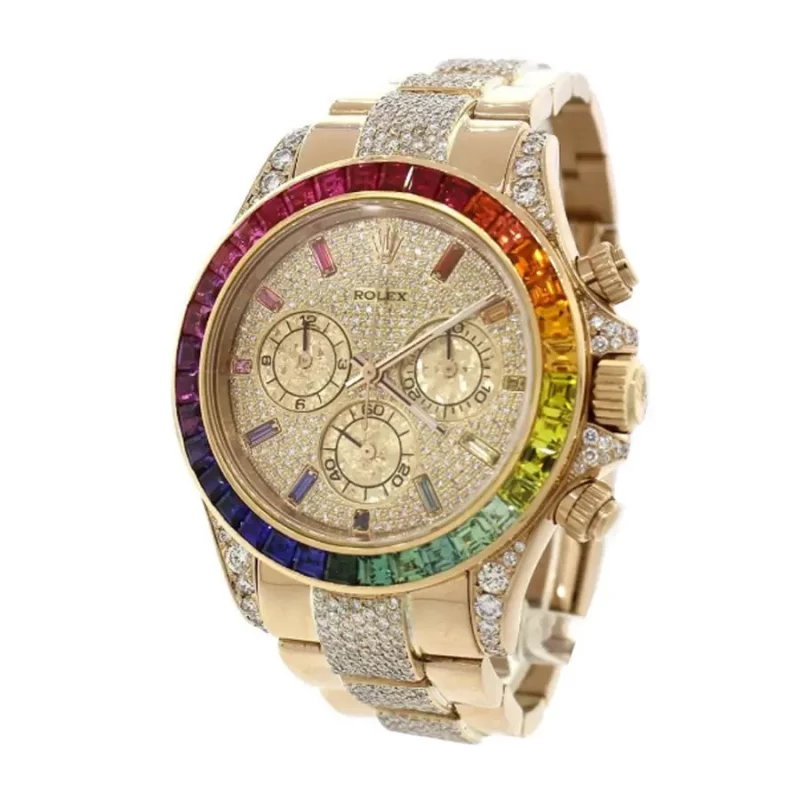 Rolex Daytona Diamond Rainbow Replica